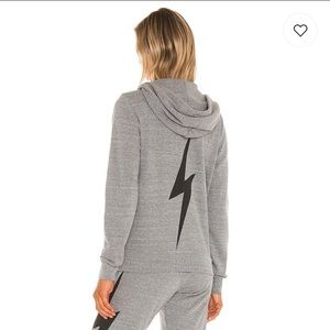 Aviator Nation Bolt Zip Hoodie